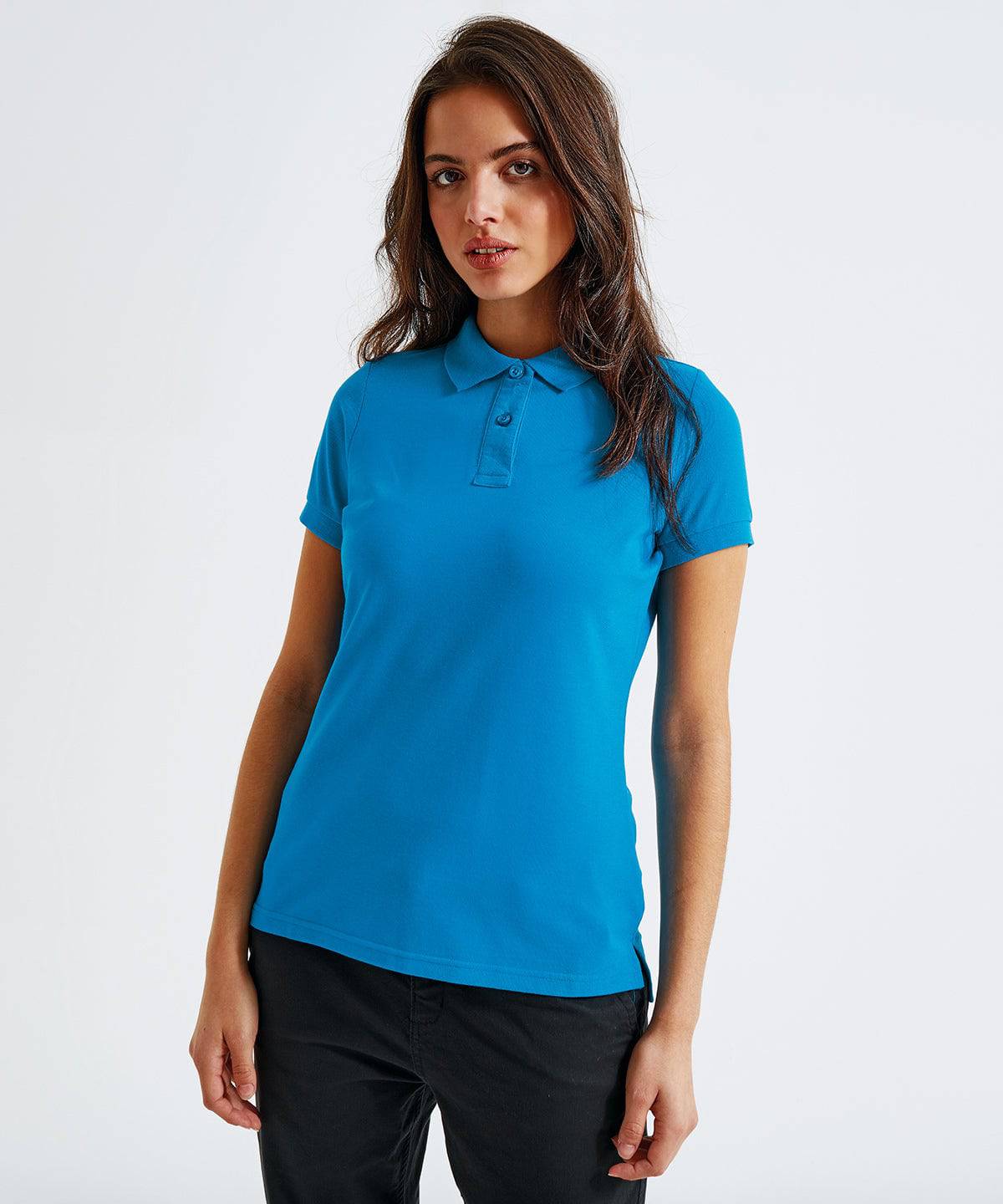 Women’s polycotton blend polo