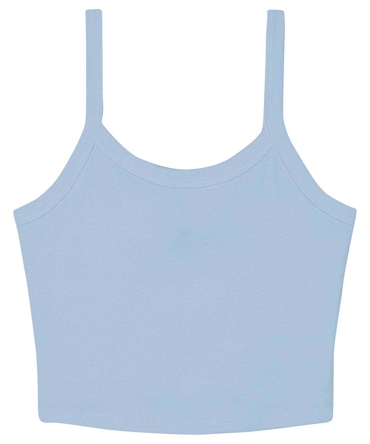 Women’s micro rib spaghetti strap tank