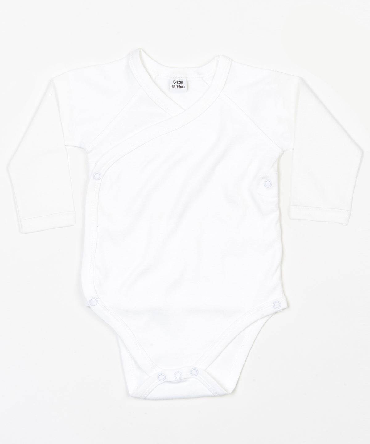 Baby long sleeve kimono bodysuit
