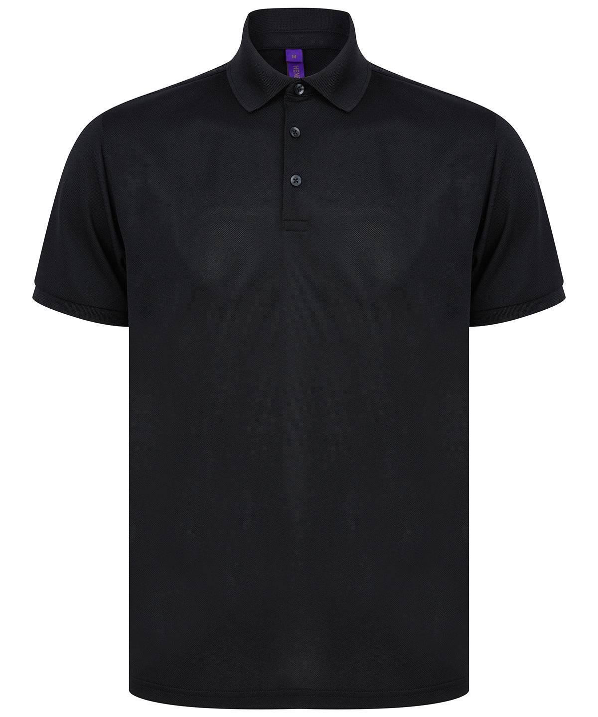 Recycled polyester polo shirt