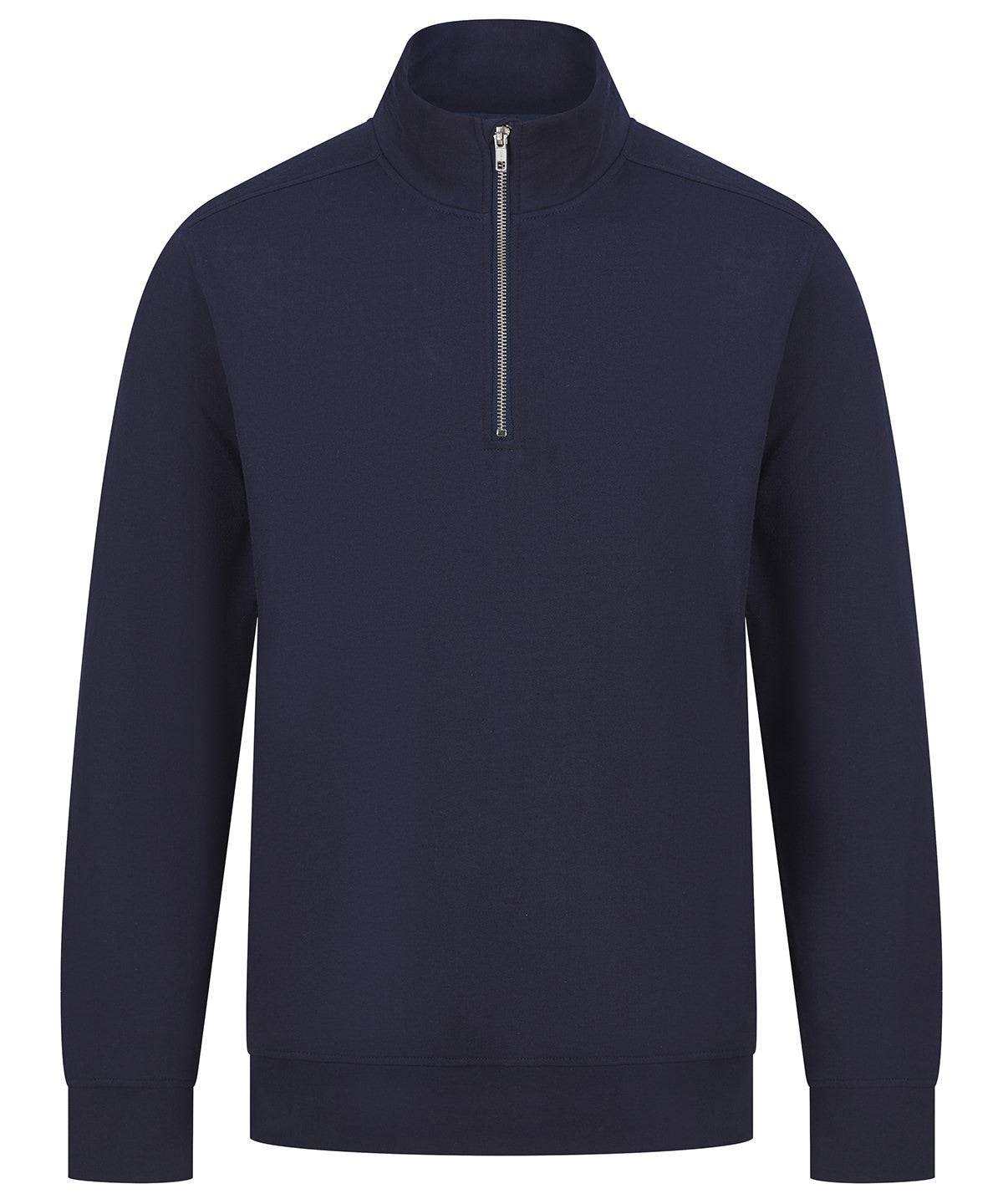 Unisex sustainable ¼-zip sweatshirt