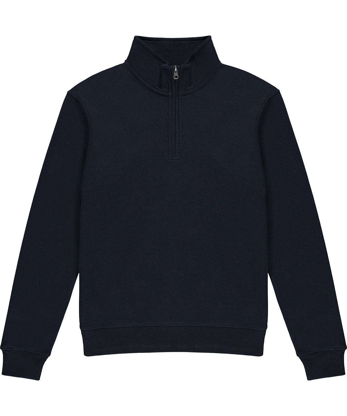 Regular fit ¼-zip sweatshirt
