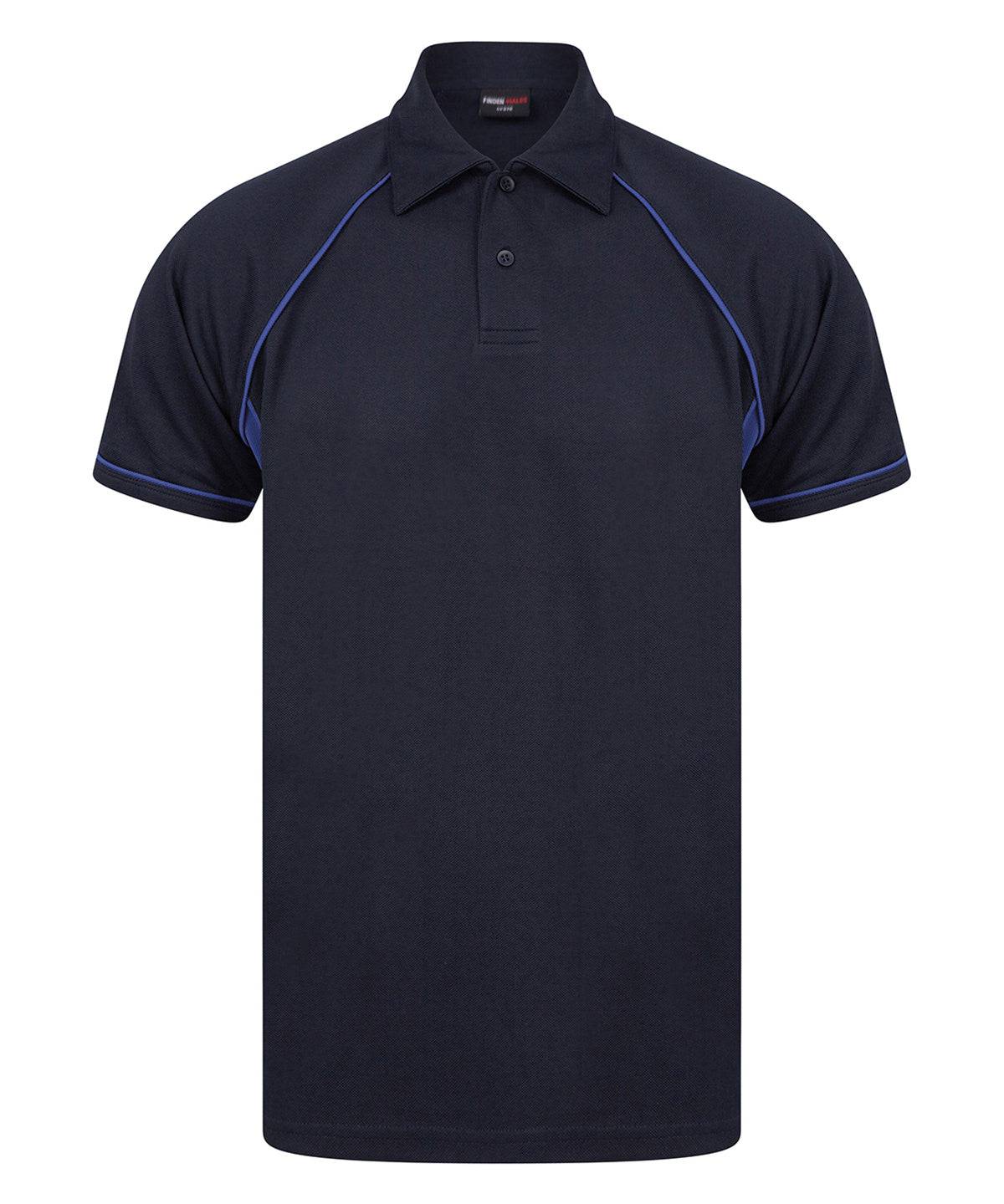 Piped performance polo