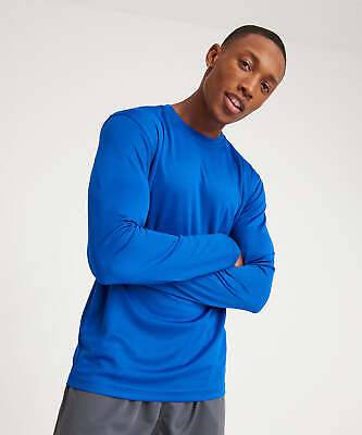 AWDis Just Cool - Long sleeve cool T - Jet Black - Add Your Design/Logo