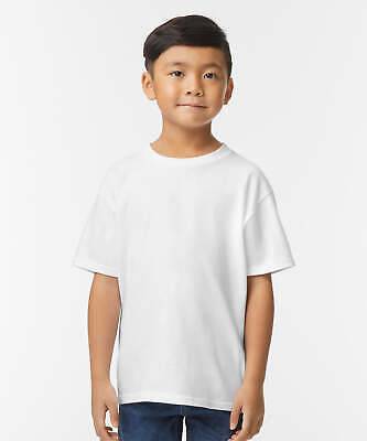 Gildan - T-shirt jeunesse mi-épais Softstyle - Blanc - Ajoutez votre design/logo