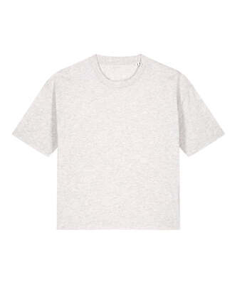 Stanley/Stella - Womens Stella Nova boxy t-shirt (STTW175) - Cool Heather Grey - Add Your Design/Logo