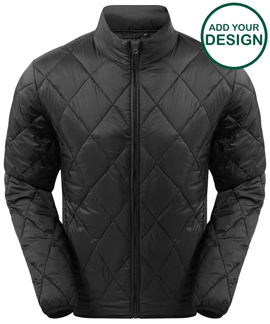 Diamond pane padded Jacket