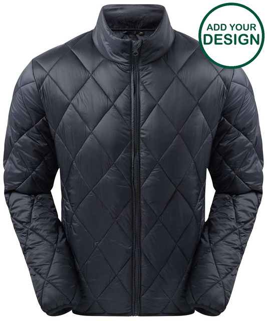 Diamond pane padded Jacket