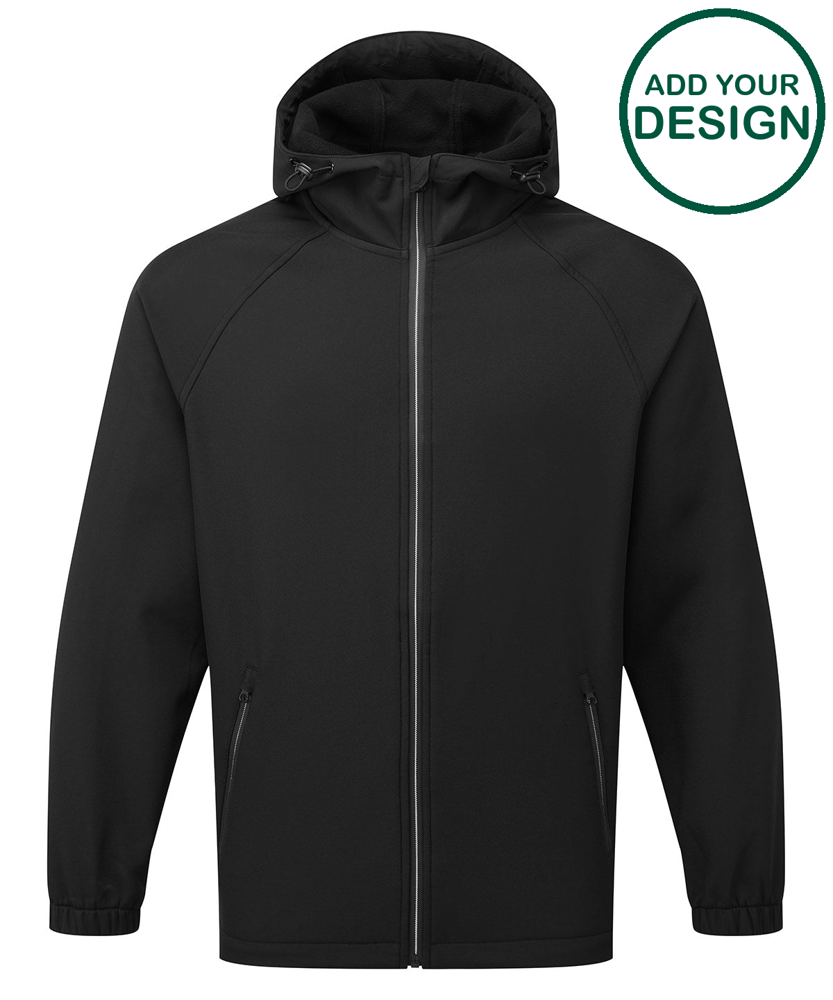 Hooded 2-layer softshell jacket