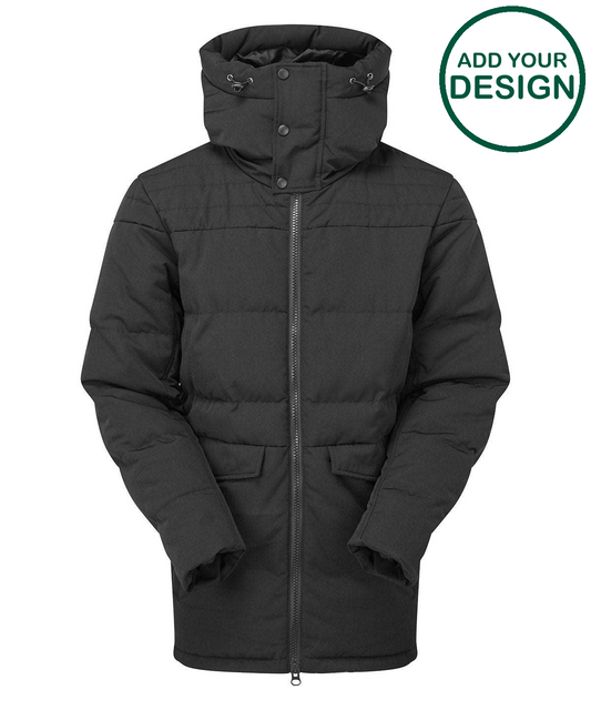 Obsidian padded jacket