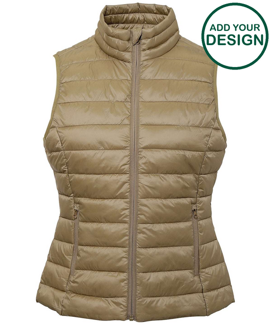 Women's terrain padded gilet