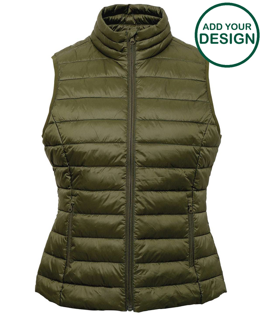 Women's terrain padded gilet