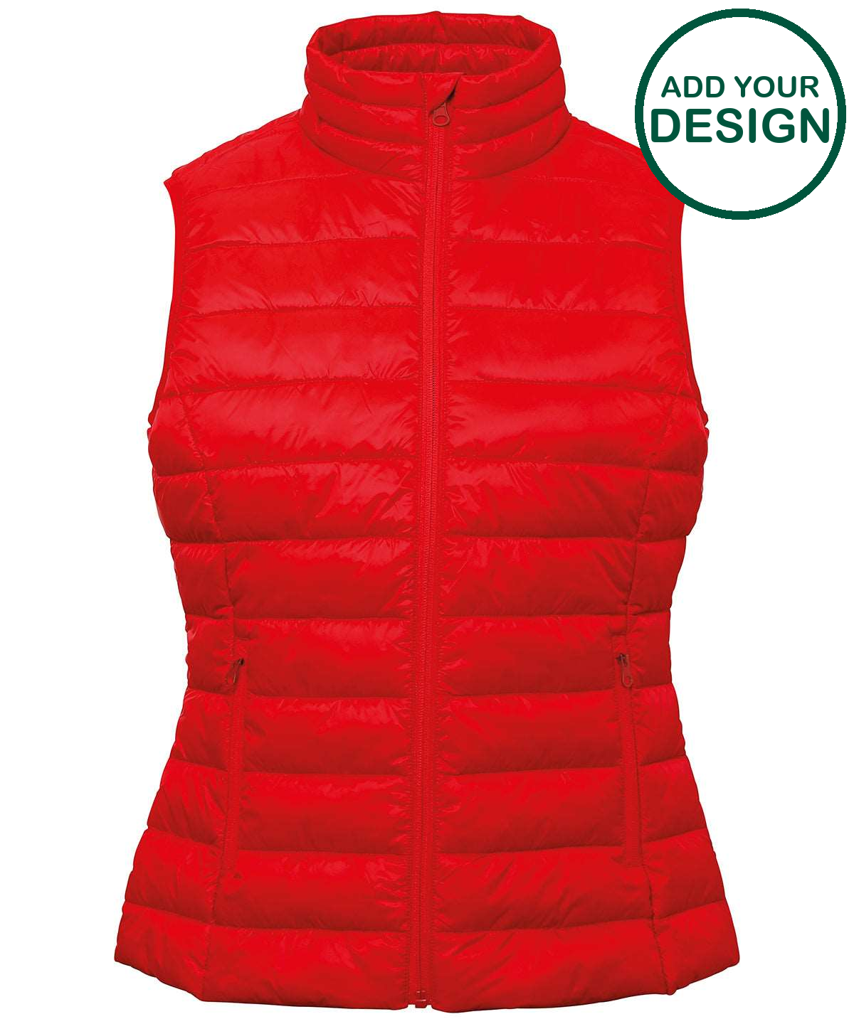 Women's terrain padded gilet