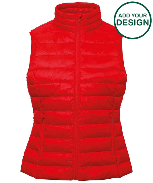 Women's terrain padded gilet