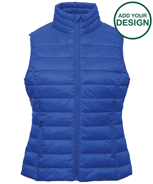 Women's terrain padded gilet