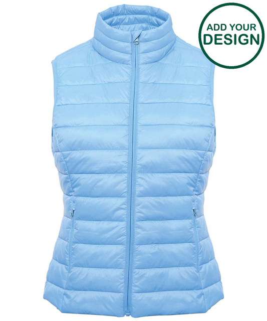 Women's terrain padded gilet