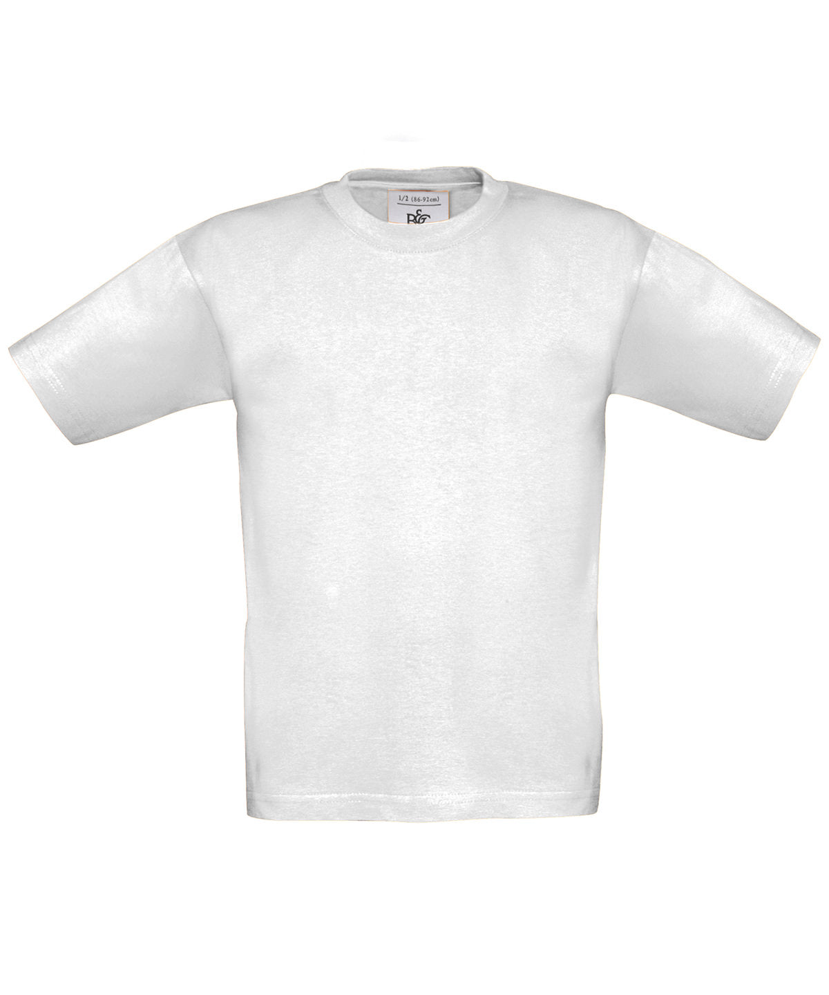 Collection B&amp;C - B&amp;C Exact 190 /kids - Blanc - Ajoutez votre design/logo