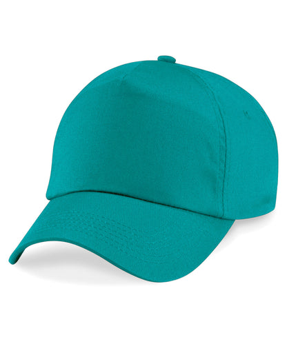 Beechfield - Casquette originale à 5 panneaux - Émeraude - Ajoutez votre design/logo