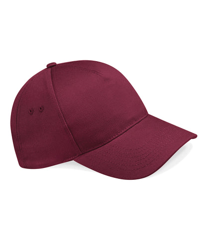 Beechfield - Casquette Ultimate 5 panneaux - Bordeaux - Ajoutez votre design/logo