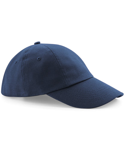 Beechfield - Low-profile heavy cotton drill cap - French Navy - Add Your Design/Logo