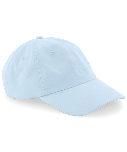 Beechfield – Low-Profile 6-Panel Dad Cap – Pastellblau – Fügen Sie Ihr Design/Logo hinzu