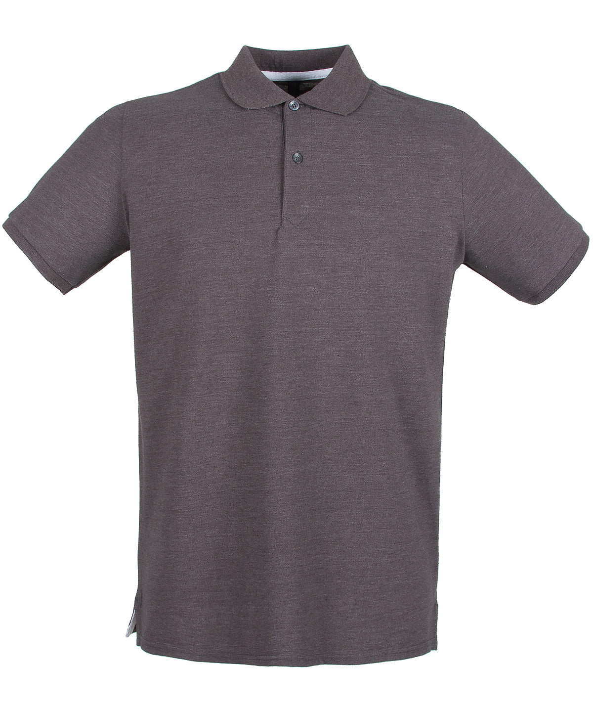Henbury - Micro-fine pique polo shirt - Charcoal - Add Your Design/Logo