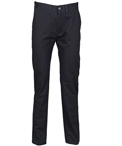 Henbury - Pantalon chino à devant plat 65/35 - Bleu marine - Ajoutez votre design/logo
