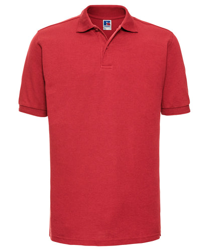 Russell Europe - Strapazierfähiges Poloshirt mit Waschung bei 60 °C - Leuchtend rot - Fügen Sie Ihr Design/Logo hinzu