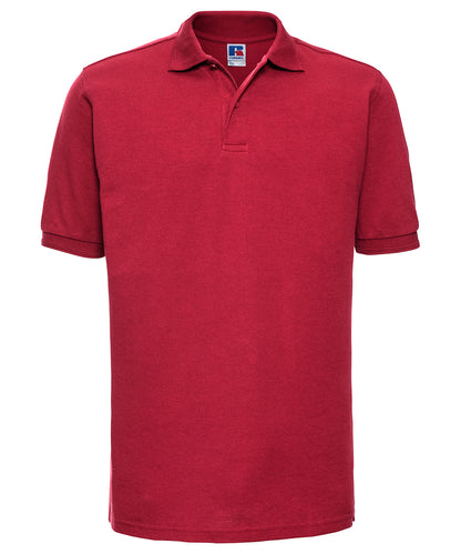 Russell Europe - Hard-wearing 60C wash polo - Classic Red - Add Your Design/Logo