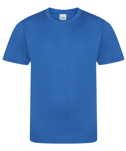 AWDis Just Cool - T-shirt cool et fluide pour enfants - Bleu roi - Ajoutez votre design/logo