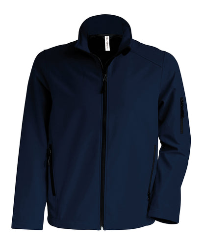 Kariban - Veste softshell - Bleu marine - Ajoutez votre design/logo