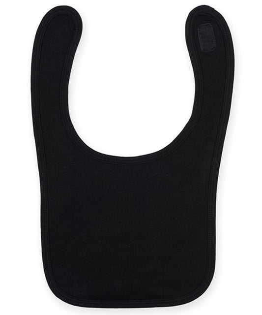 Plain and contrast bib