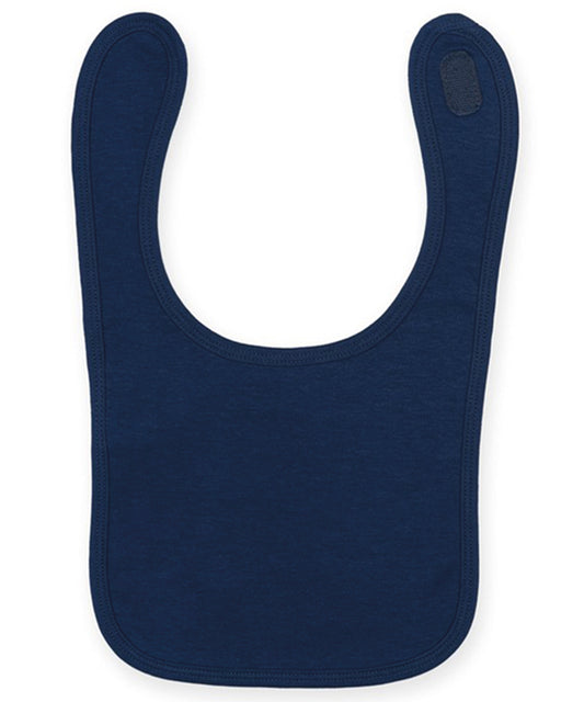 Plain and contrast bib