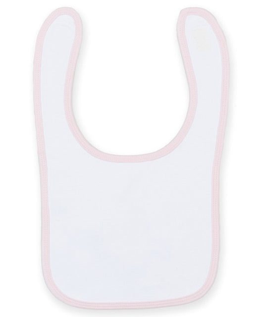 Plain and contrast bib