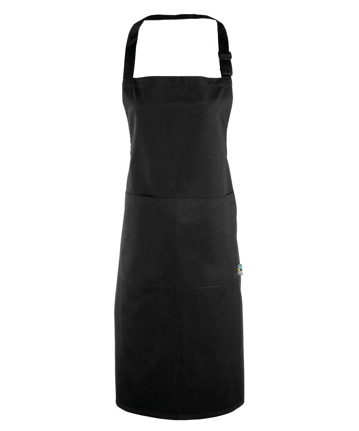 Cotton bib apron, organic and Fairtrade certified