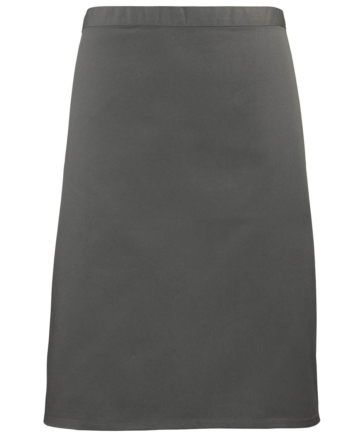 Premier - Tablier mi-long Colours - Gris foncé - Ajoutez votre design/logo