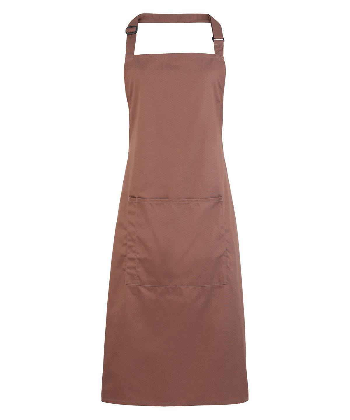 Colours bib apron with pocket