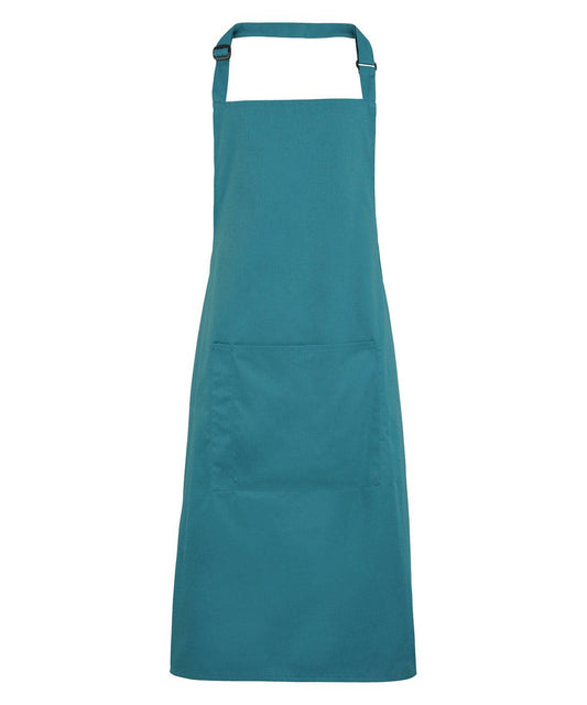 Colours bib apron with pocket