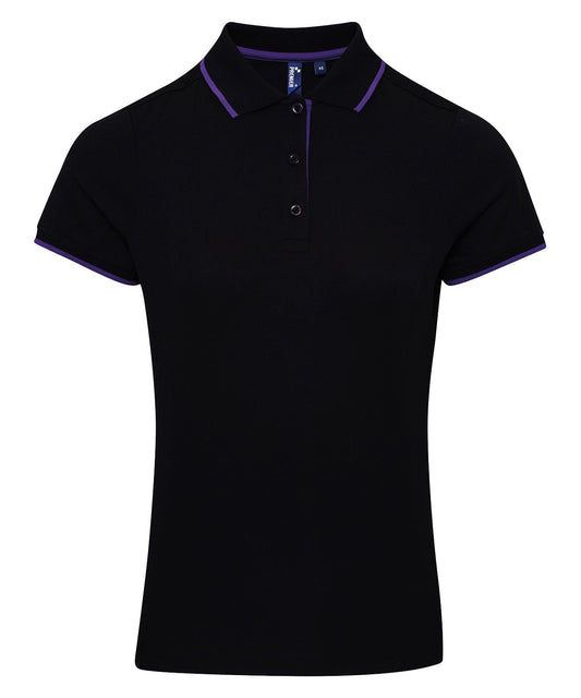 Women's contrast Coolchecker® polo