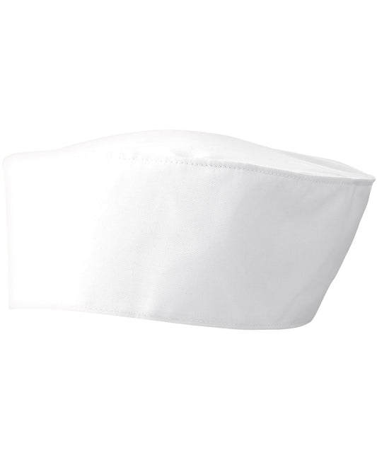 Premier - Chef's skull cap - White - Add Your Design/Logo