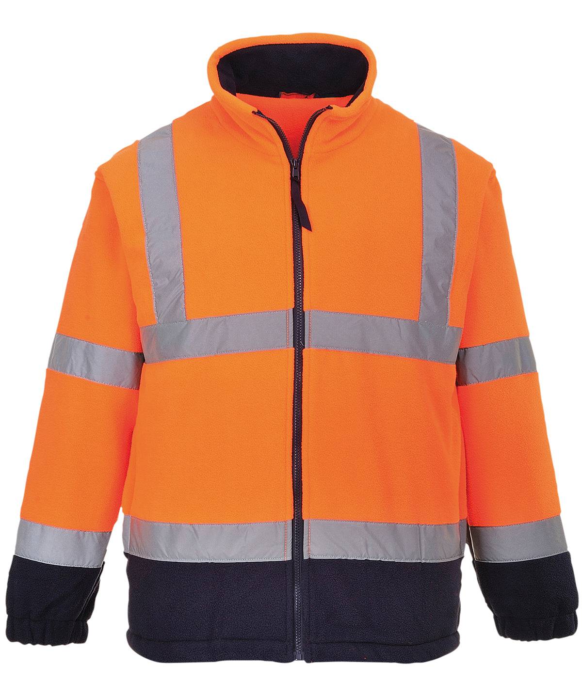 Hi-vis mesh-lined fleece (F300)