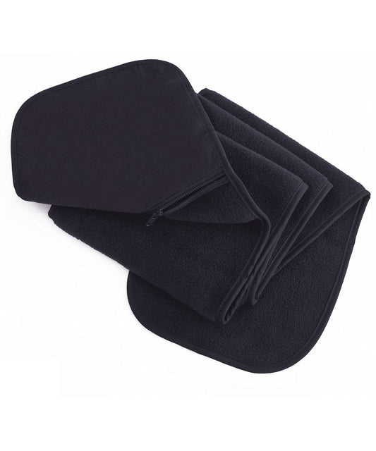 Polartherm fleece scarf with zip pocket