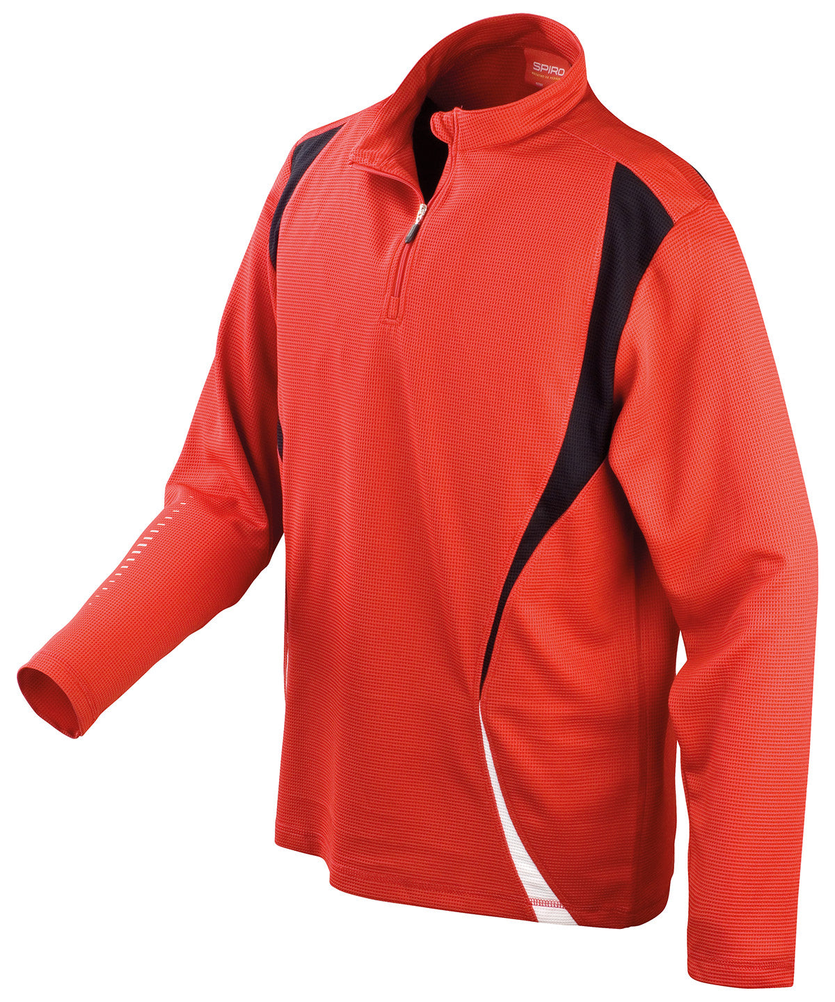 Spiro - Spiro trial training top - Red/Black/White - Add Your Design/L ...