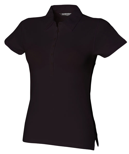 Women's short sleeve stretch polo