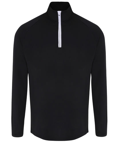 TriDri® long sleeve performance ¼ zip