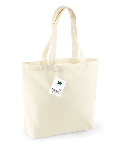 Organic cotton shopper