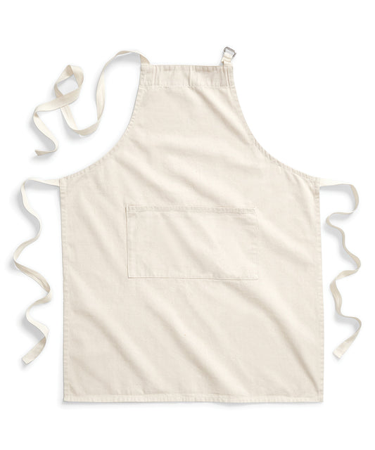 Fairtrade cotton adult craft apron