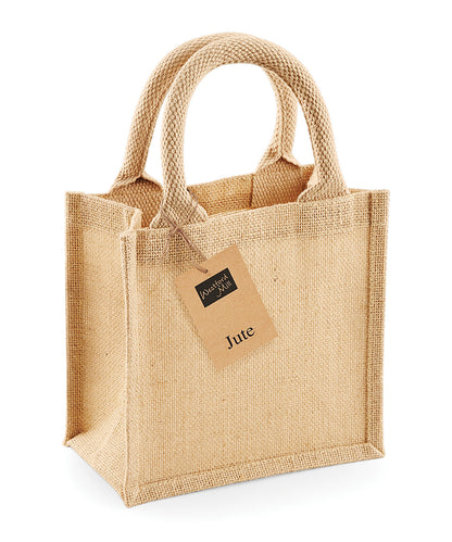 Jute petite gift bag