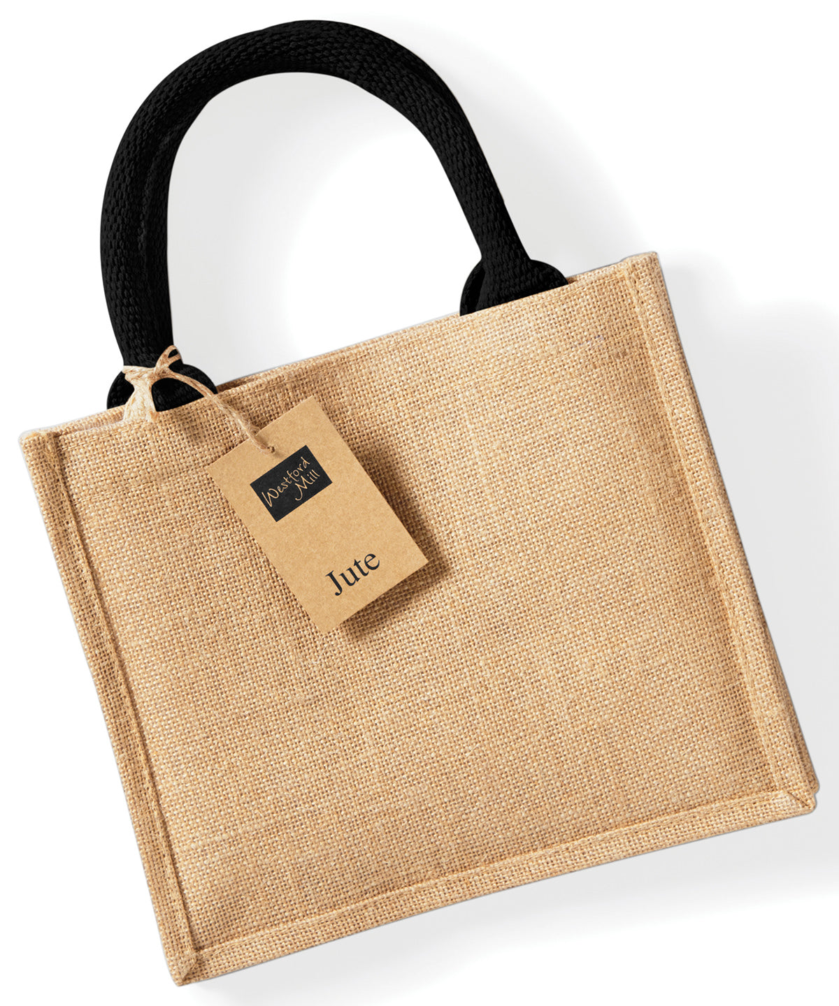 Jute mini gift bag