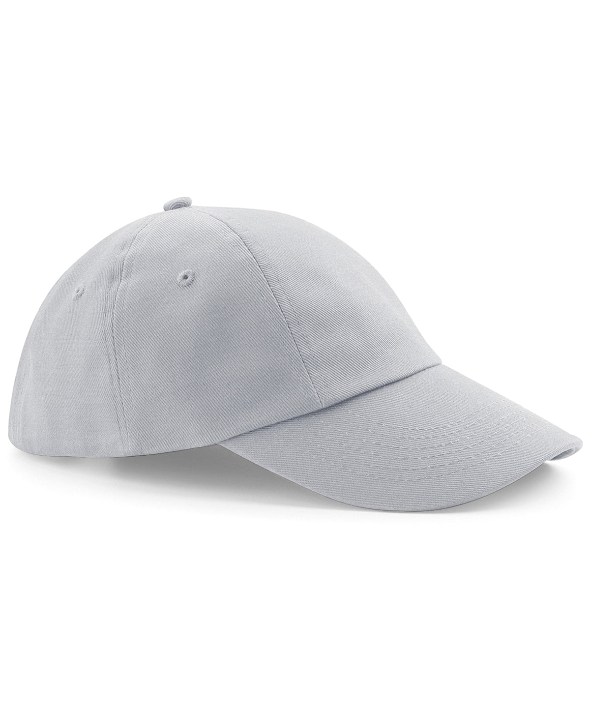Beechfield - Low-profile heavy cotton drill cap - Grey (Light) - Add Your Design/Logo